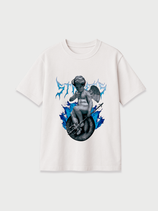 Camiseta Oversize Estatua Angel