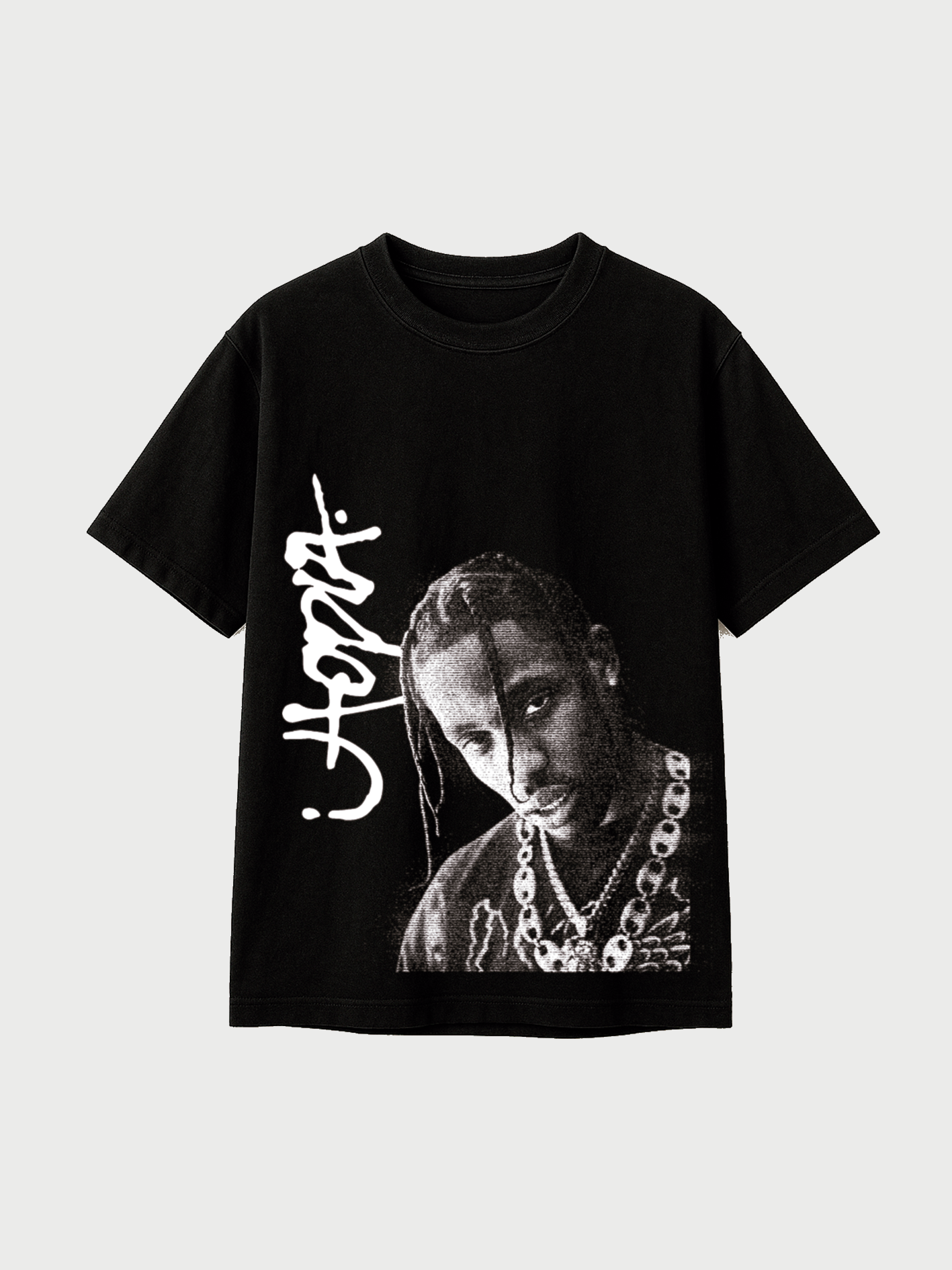 Camiseta Oversize Travis Scott