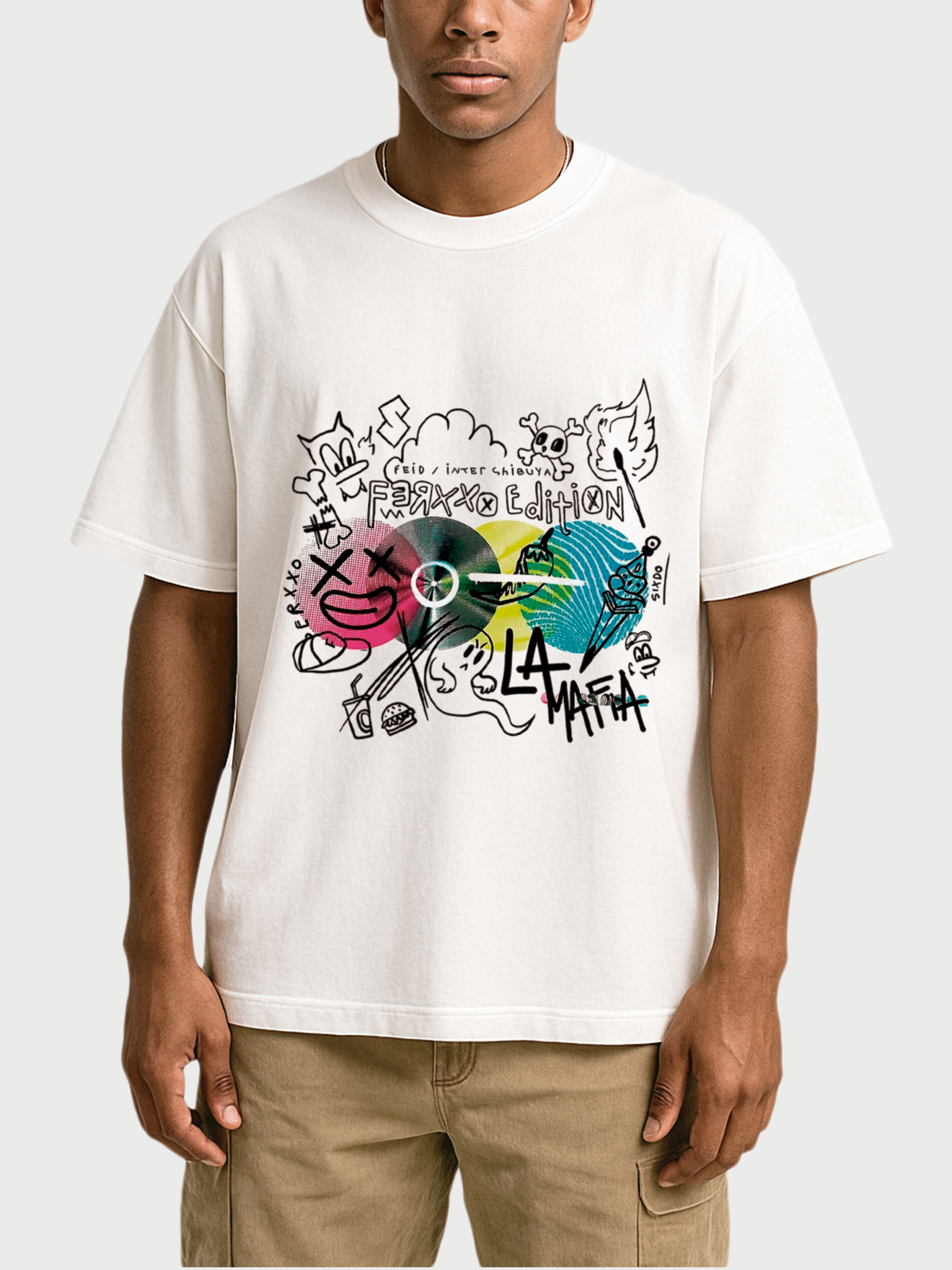 Camiseta Oversize Feid