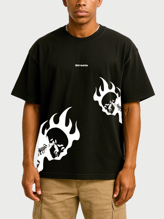 Camiseta Oversize Calaveras