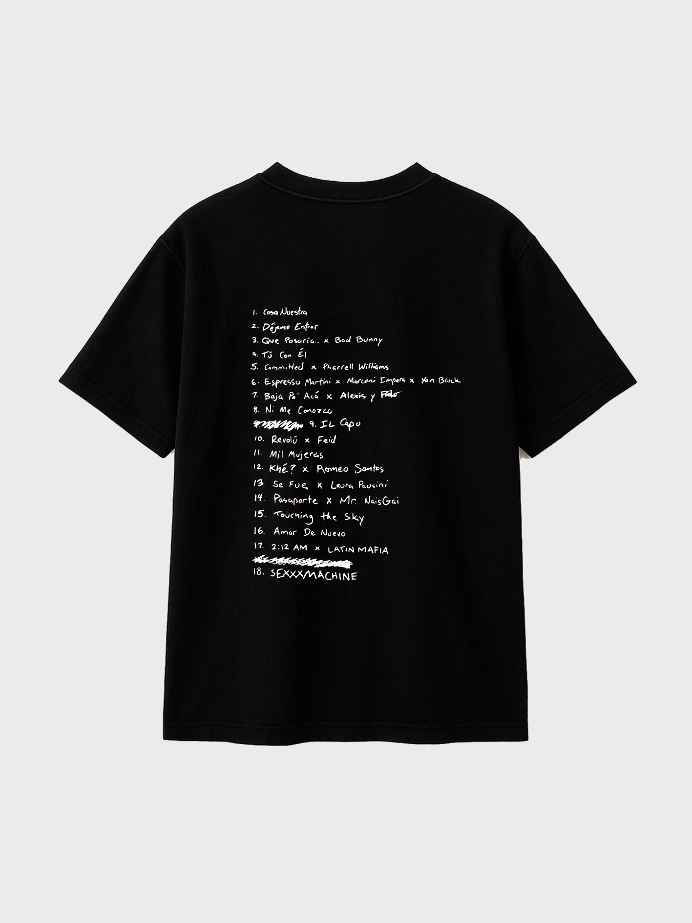 Camiseta Rauw Alejandro