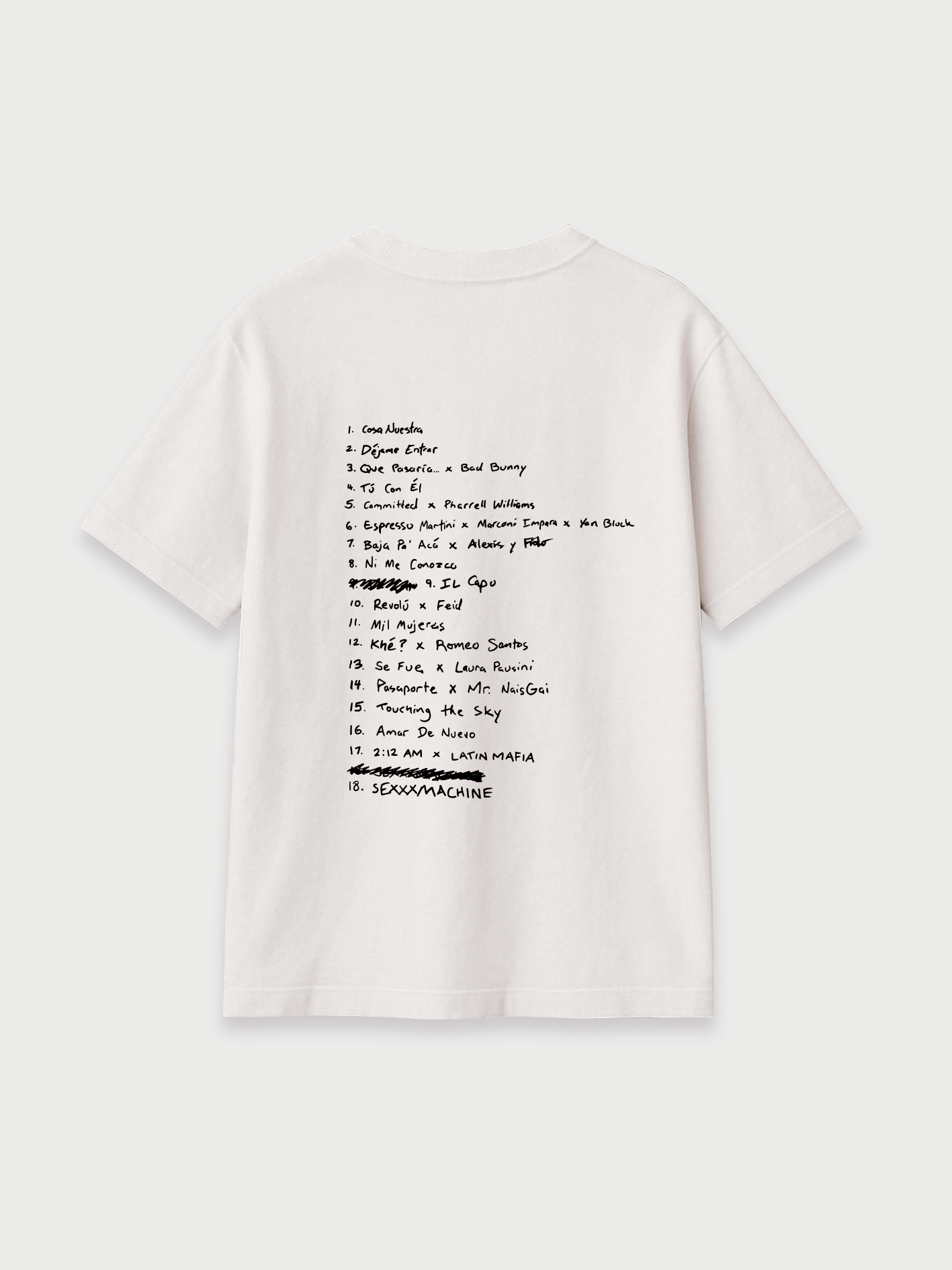 Camiseta Rauw Alejandro