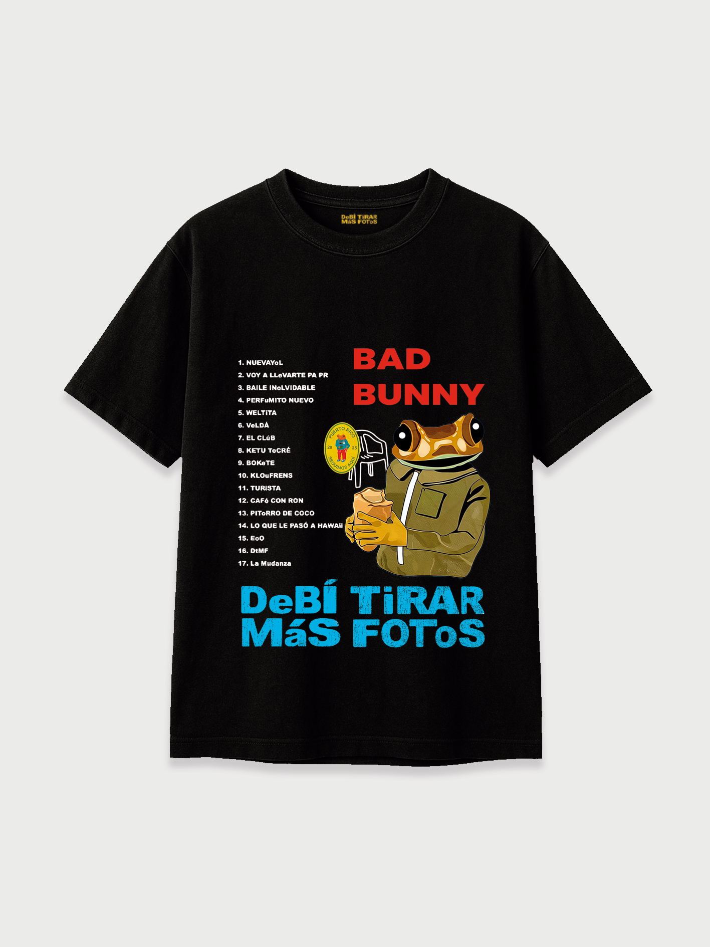 Camiseta Bad bunny DTMF