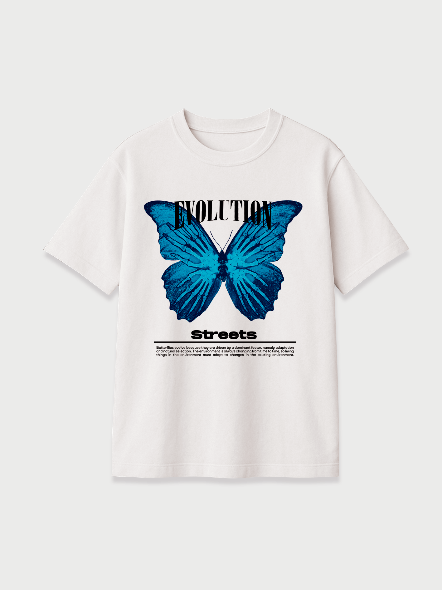 Camiseta Oversize Butterfly