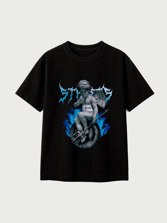 Camiseta Oversize Estatua Angel