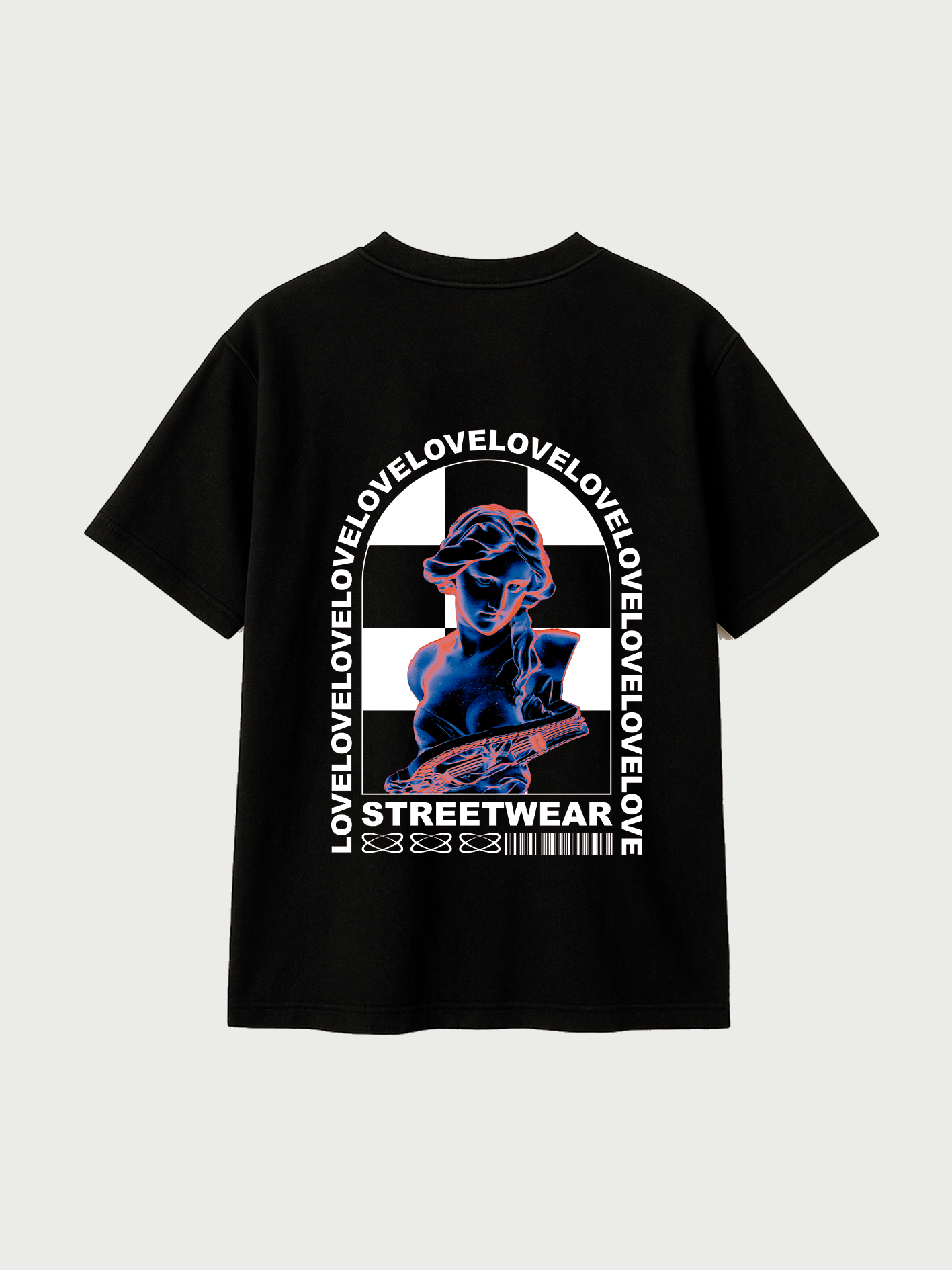Camiseta Oversize Streetwear Love