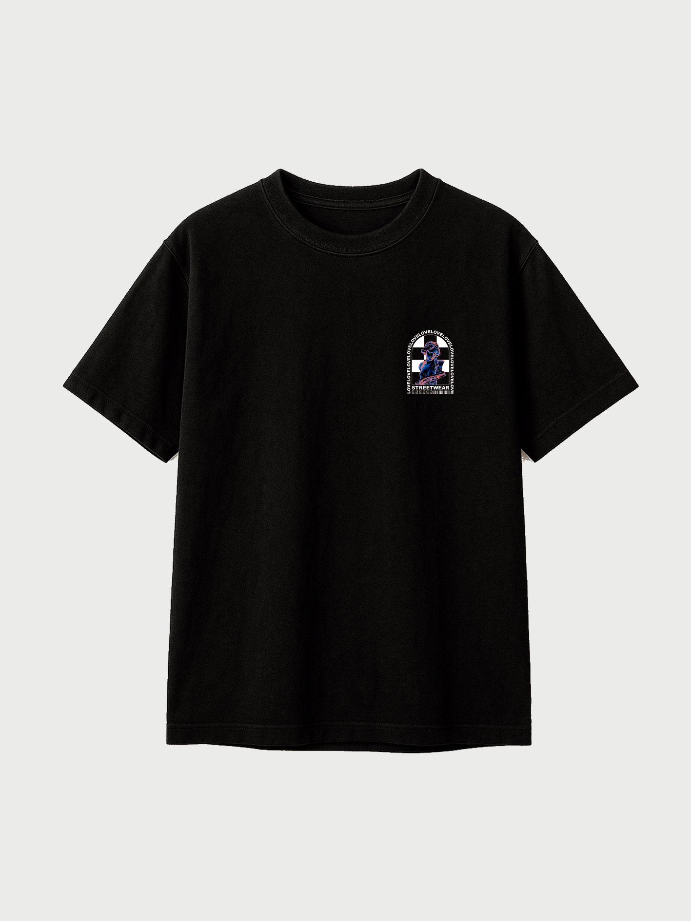 Camiseta Oversize Streetwear Love