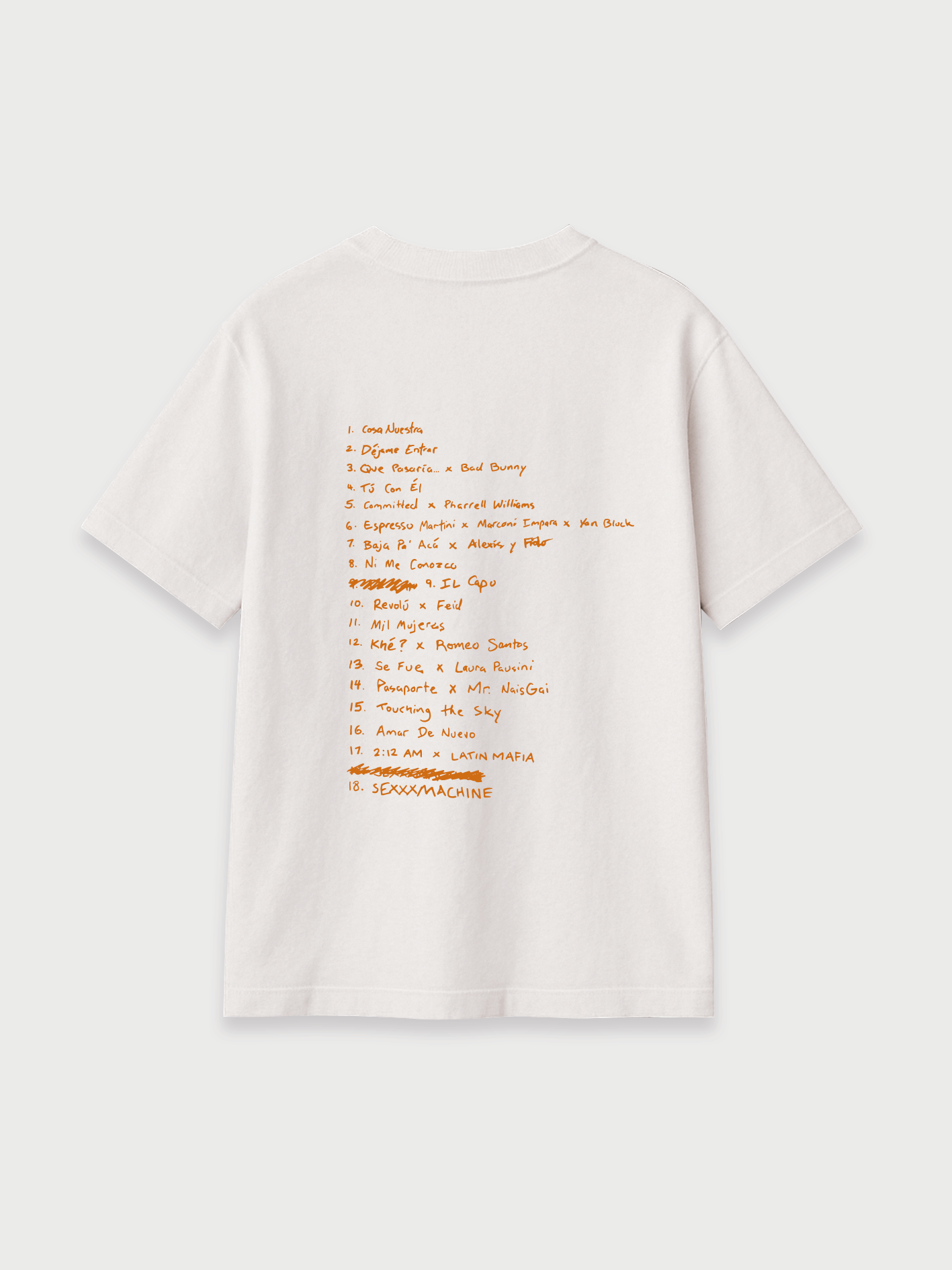 Camiseta Rauw Alejandro