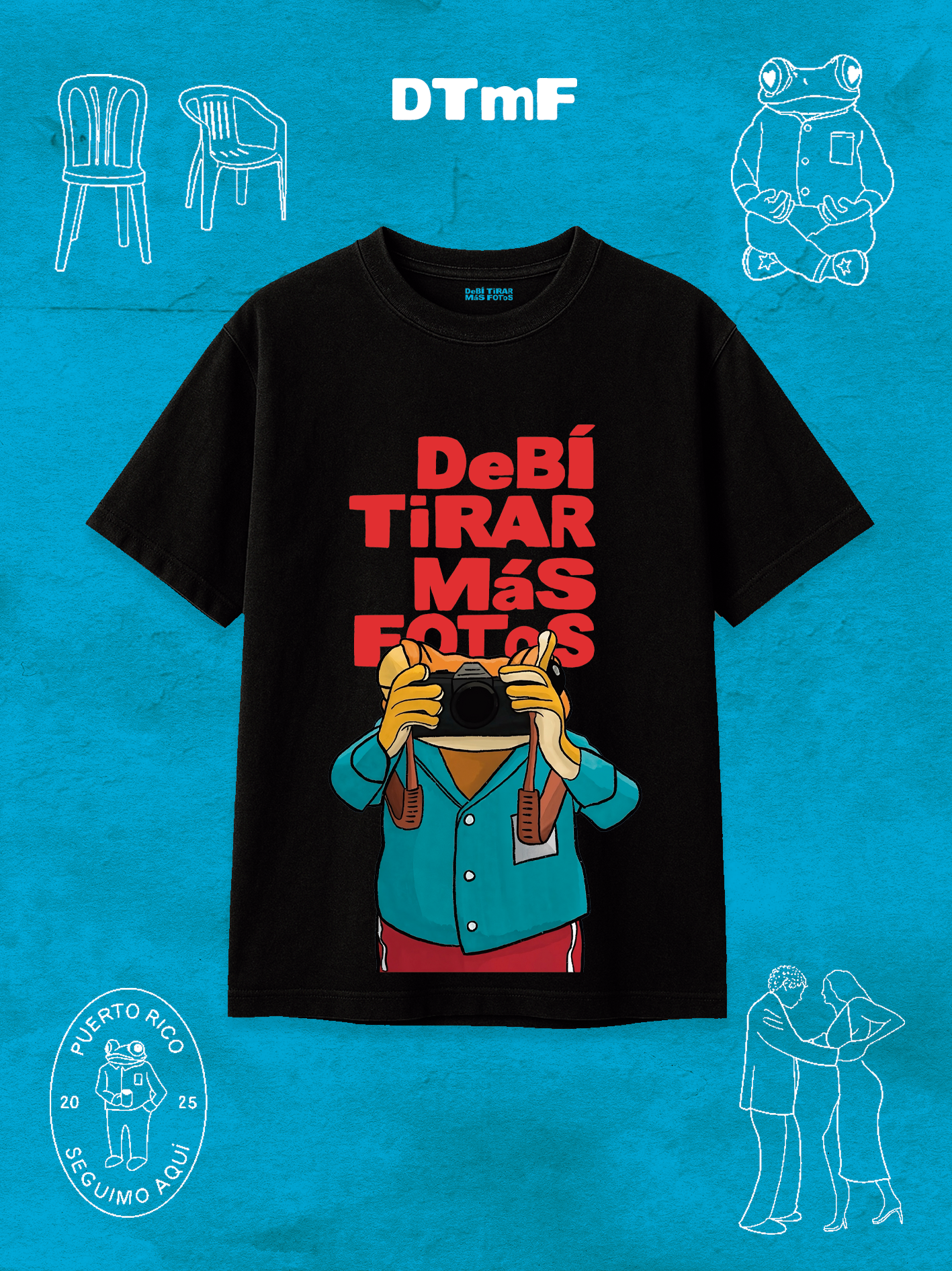 Camiseta Bad bunny DTMF