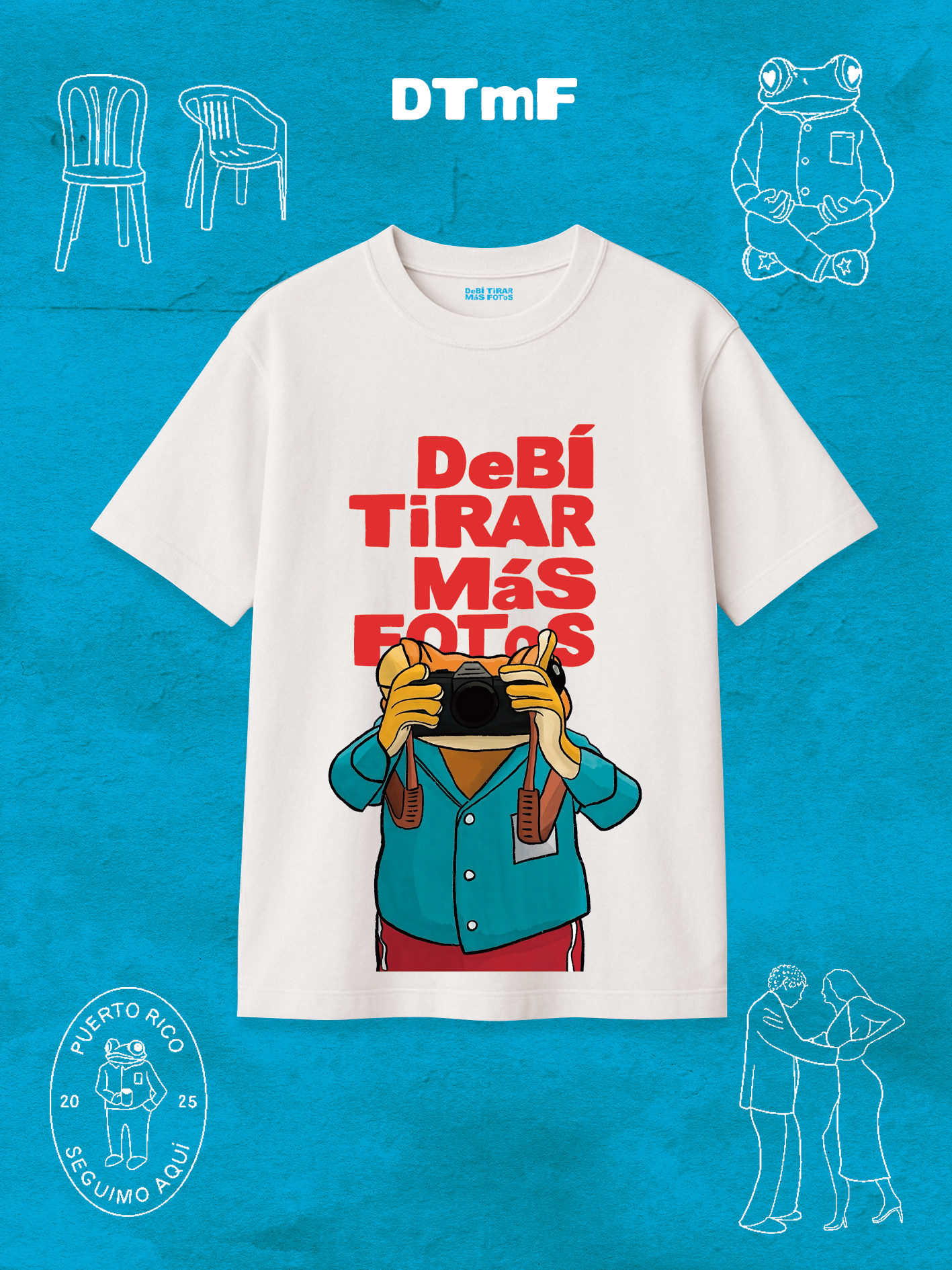 Camiseta Bad bunny DTMF