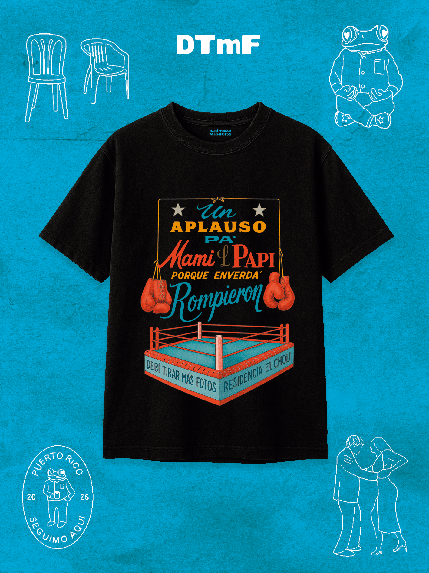 Camiseta Bad bunny DTMF