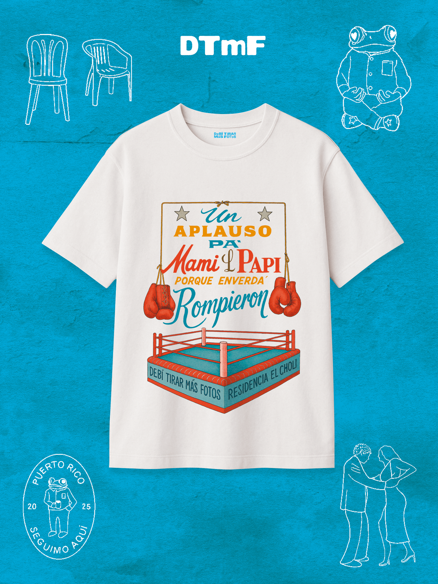 Camiseta Bad bunny DTMF