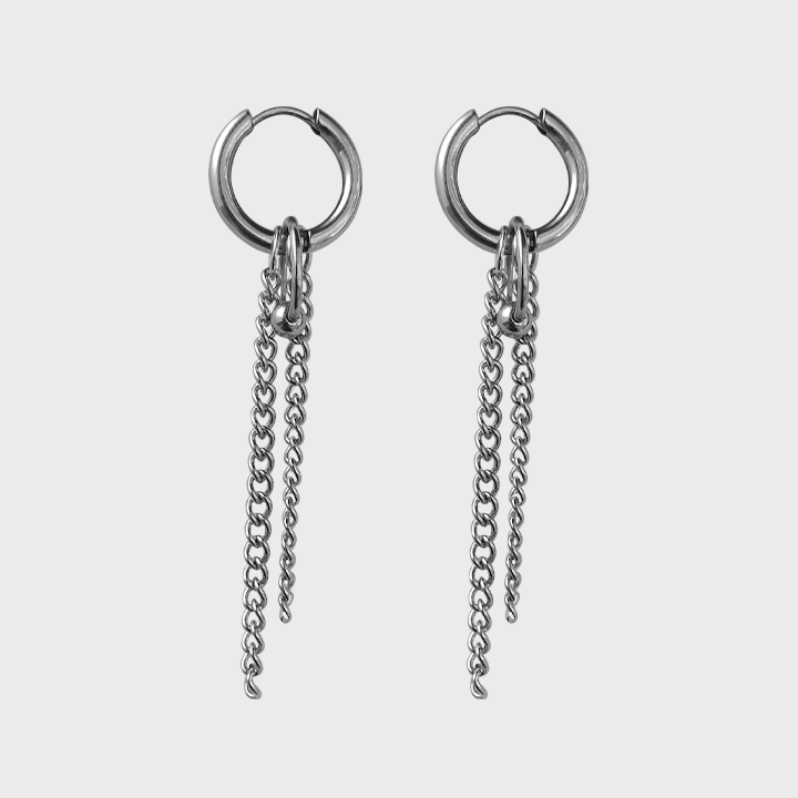 Aretes Cadenas Ref 12